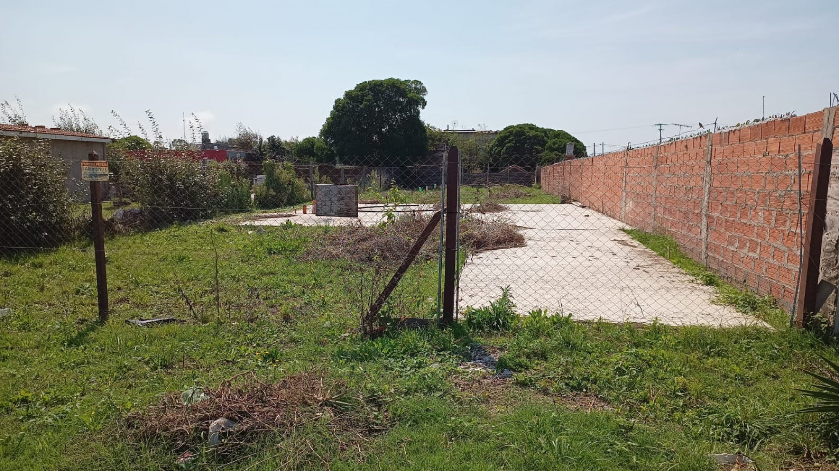 LOTE DE 500 M2 EN FELIX U. CAMET A DOS CUADRAS DEL MAR