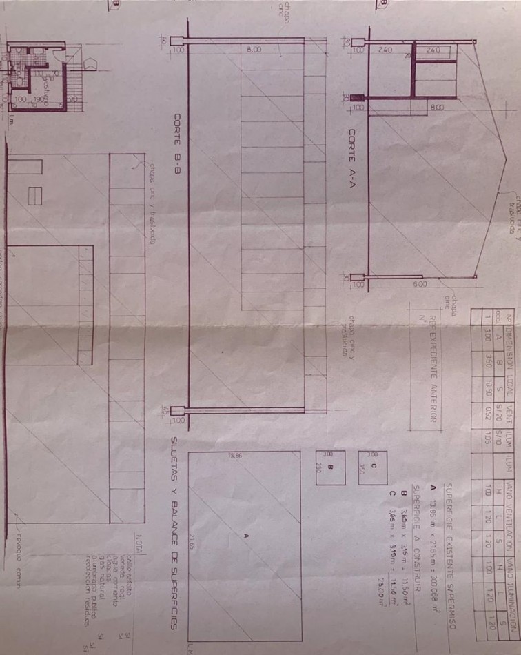 GALPON EN ZONA INDUSTRIAL DE 300 M2