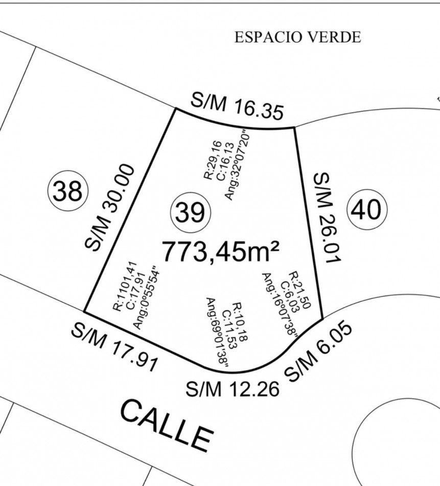 LOTE DE 773 M2 EN CASONAS DEL HARAS