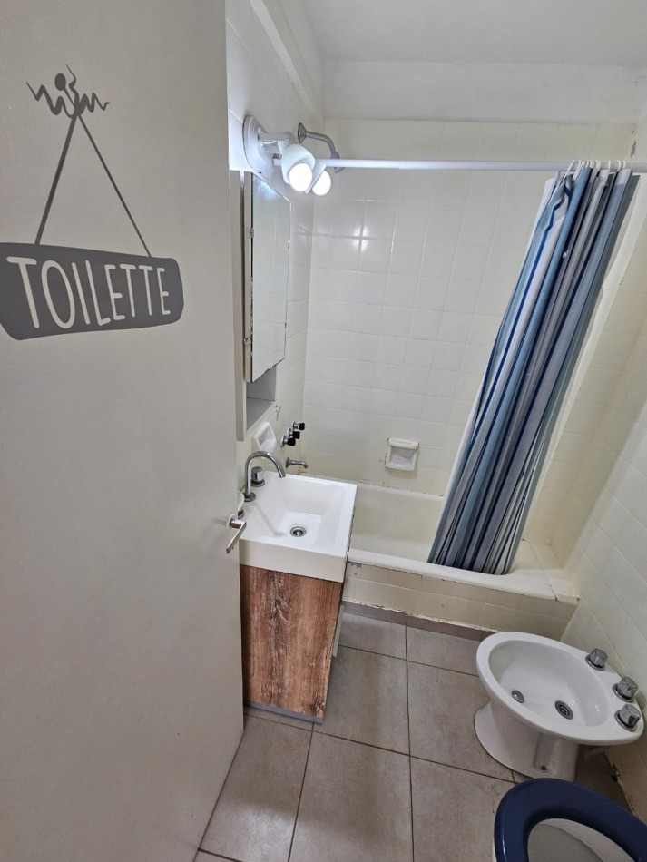 DEPARTAMENTO DE 1 AMBIENTE AL CONTRAFRENTE CON VISTA ABIERTA
