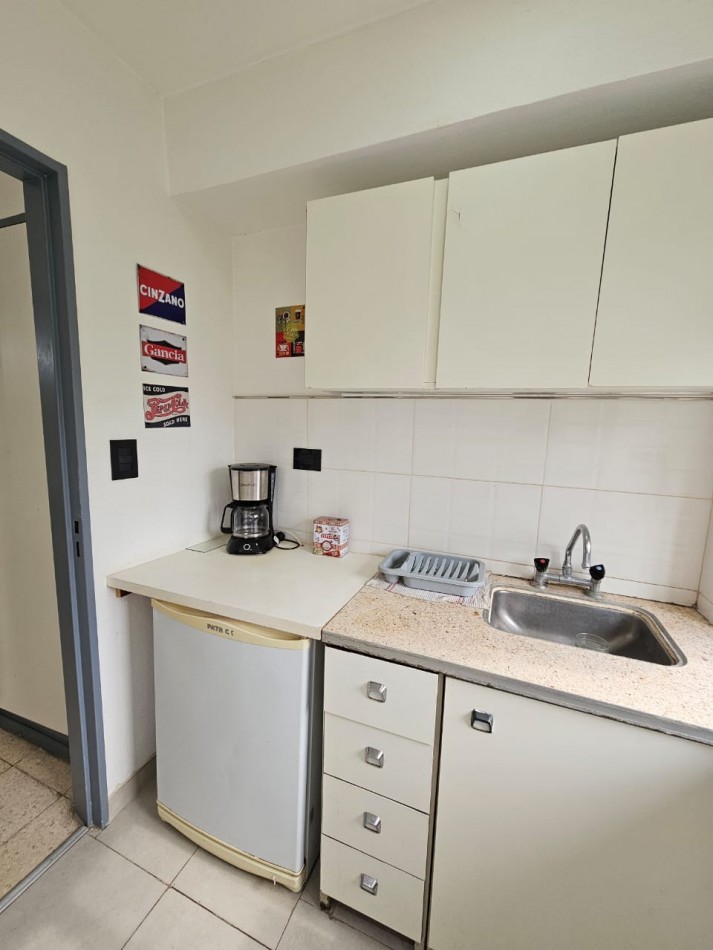 DEPARTAMENTO DE 1 AMBIENTE AL CONTRAFRENTE CON VISTA ABIERTA