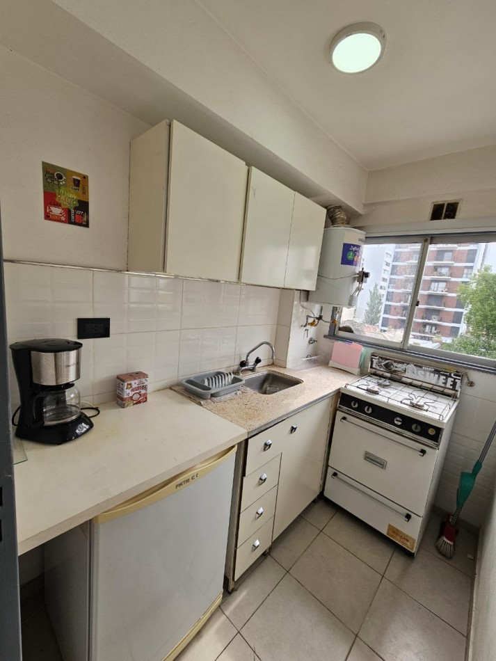 DEPARTAMENTO DE 1 AMBIENTE AL CONTRAFRENTE CON VISTA ABIERTA