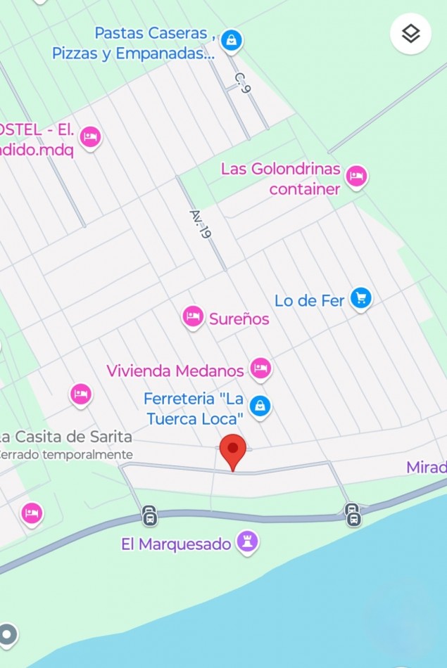 LOTE DE 450 M2 EN EL MARQUESADO, A METROS DE LA PLAYA VENDE Y PERMUTA POR VEHICULO