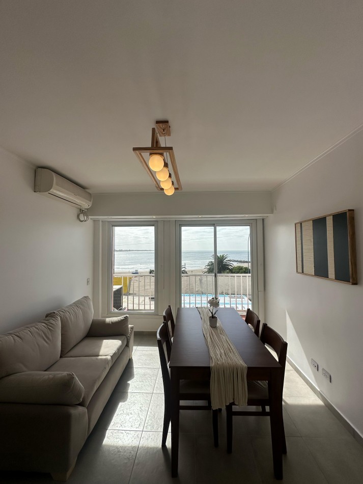 DEPARTAMENTO 3 AMB CON BALCON TERRAZA, VISTA PLENA AL MAR Y COCHERA EN LA PERLA NORTE