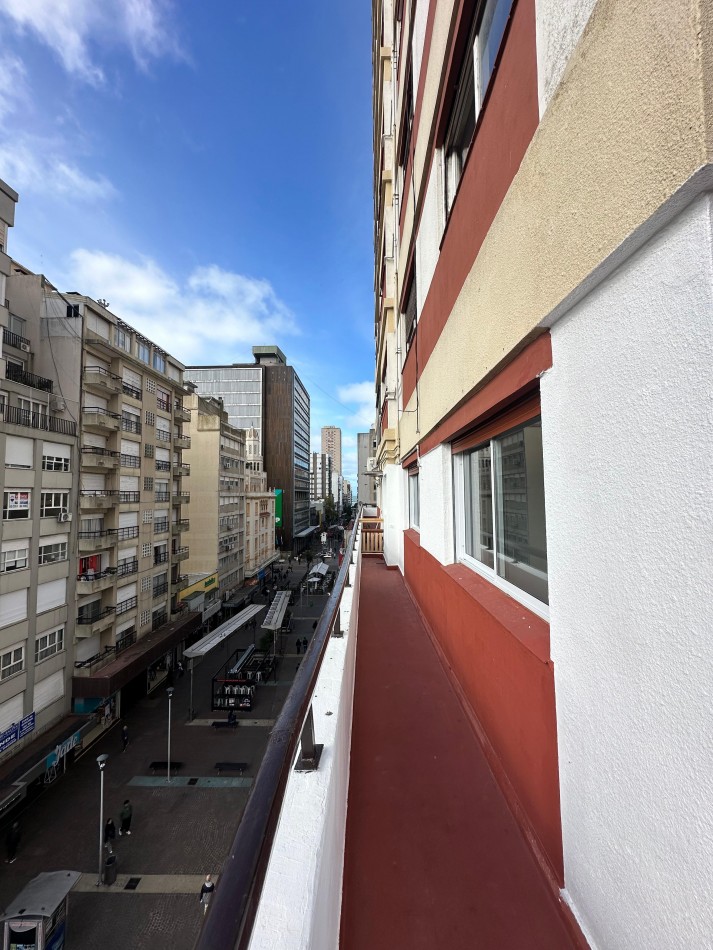 DEPARTAMENTO 4 AMBIENTES A LA CALLE CON VISTA A LA PLAZA, BALCON TERRAZA Y COCHERA EN EL CENTRO