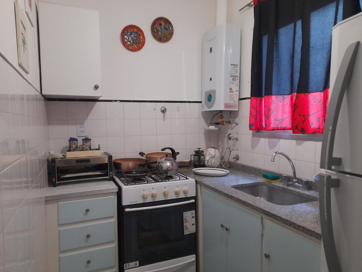 DEPARTAMENTO DE 2 AMB AL CONTRAFRENTE CON LAVADERO EN GUEMES . APTO CREDITO