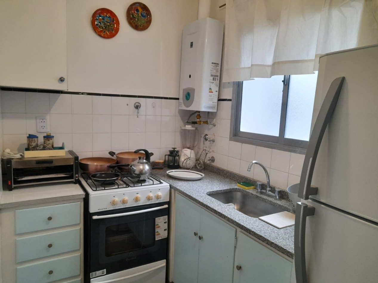 DEPARTAMENTO DE 2 AMB AL CONTRAFRENTE CON LAVADERO EN GUEMES . APTO CREDITO