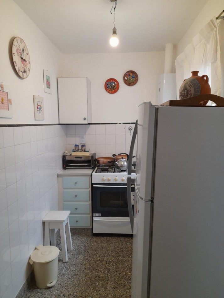 DEPARTAMENTO DE 2 AMB AL CONTRAFRENTE CON LAVADERO EN GUEMES . APTO CREDITO