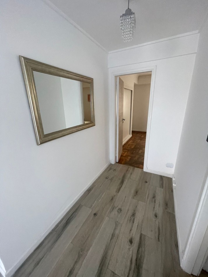 DEPARTAMENTO 2 AMBIENTES AL CONTRAFRENTE CON BALCON FRANCES Y VISTA PARCIAL AL MAR