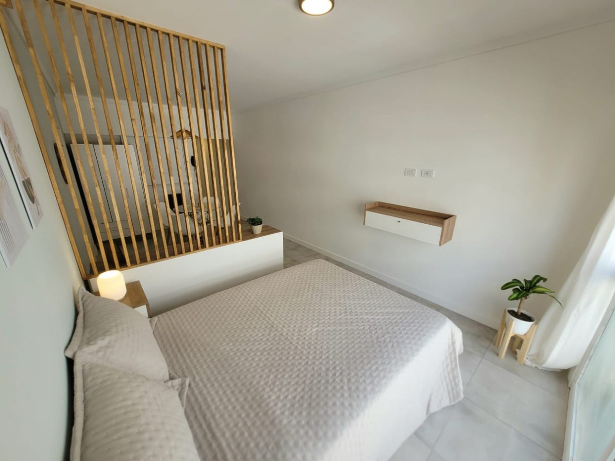 DEPARTAMENTO DE 1 AMBIENTE A LA CALLE CON BALCON FRANCES EN PLAZA COLON
