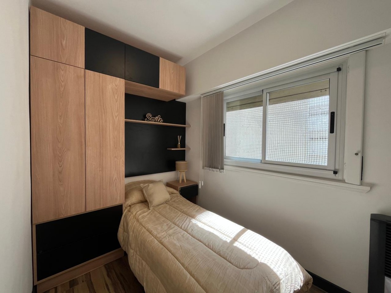 DEPARTAMENTO 3 AMBIENTES EXTERNO CON BALCON CORRIDO Y VISTA A AV. LURO EN EL CENTRO