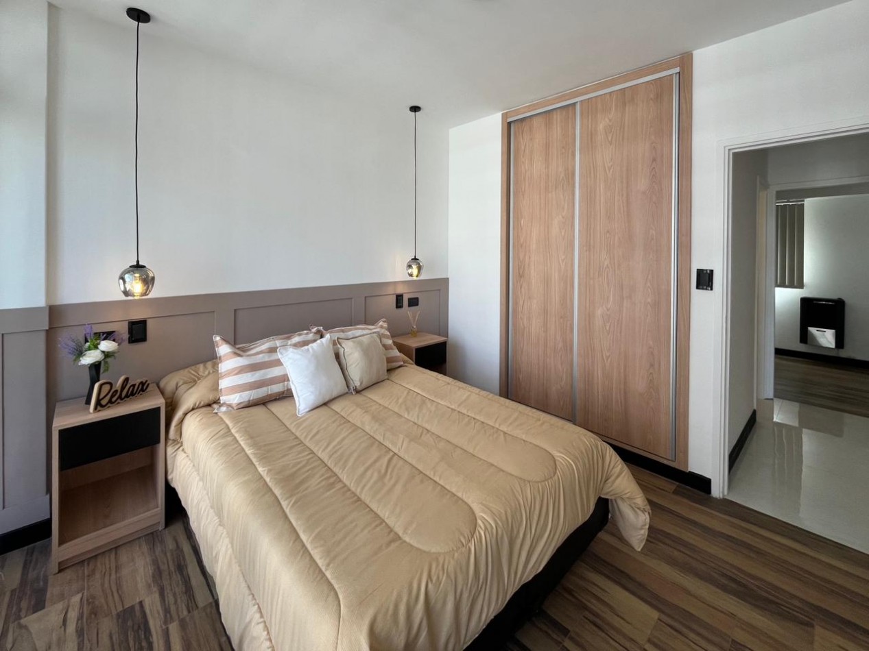 DEPARTAMENTO 3 AMBIENTES EXTERNO CON BALCON CORRIDO Y VISTA A AV. LURO EN EL CENTRO