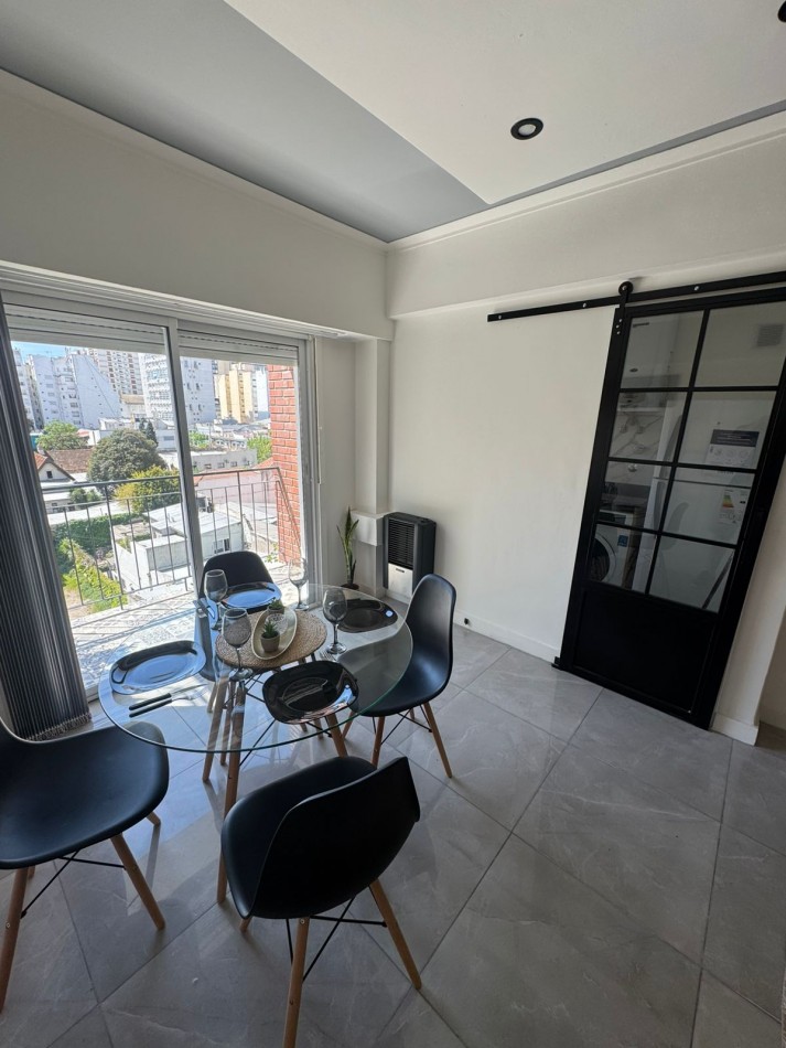 DEPARTAMENTO 3 AMBIENTES EXTERNO CON BALCON EN PLAZA MITRE