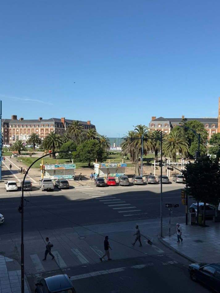 DEPARTAMENTO DE 3 AMB A LA CALLE CON BALCON TERRAZA Y COCHERA OPCIONAL EN PLAZA COLON