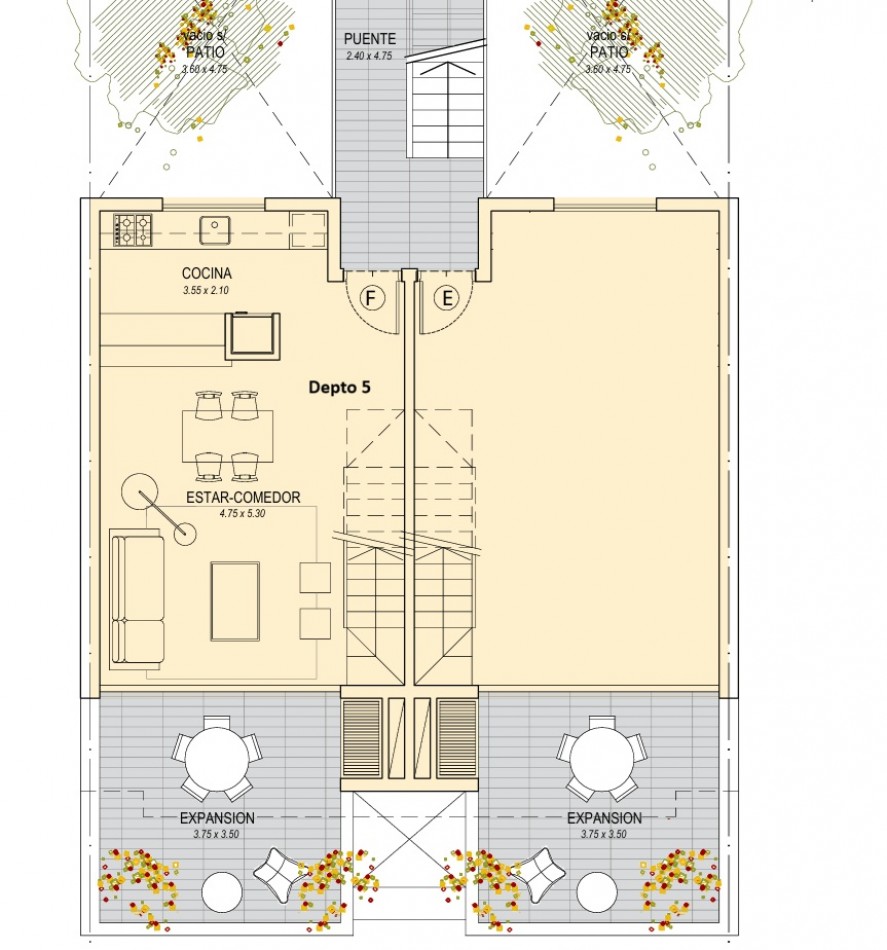 PH 3 AMB EN DUPLEX CON AMPLIA TERRAZA Y PARRILLA A ESTRENAR EN SAN JOSE