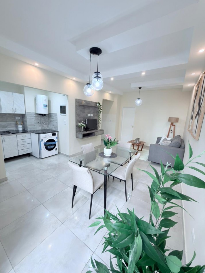 DEPARTAMENTO DE 2 AMBIENTES CON BALCON A LA CALLE TODO ELECTRICO EN ALDREY