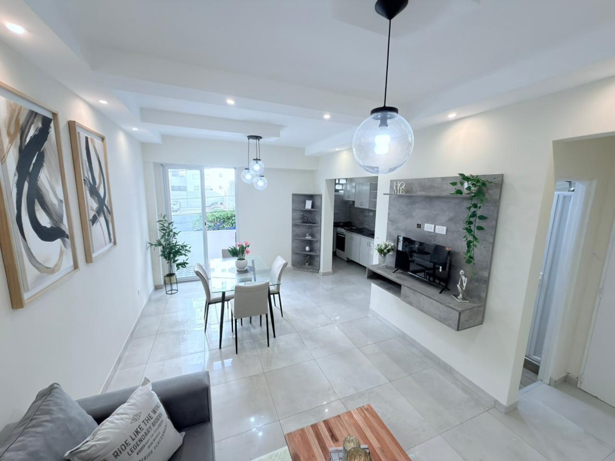 DEPARTAMENTO DE 2 AMBIENTES CON BALCON A LA CALLE TODO ELECTRICO EN ALDREY