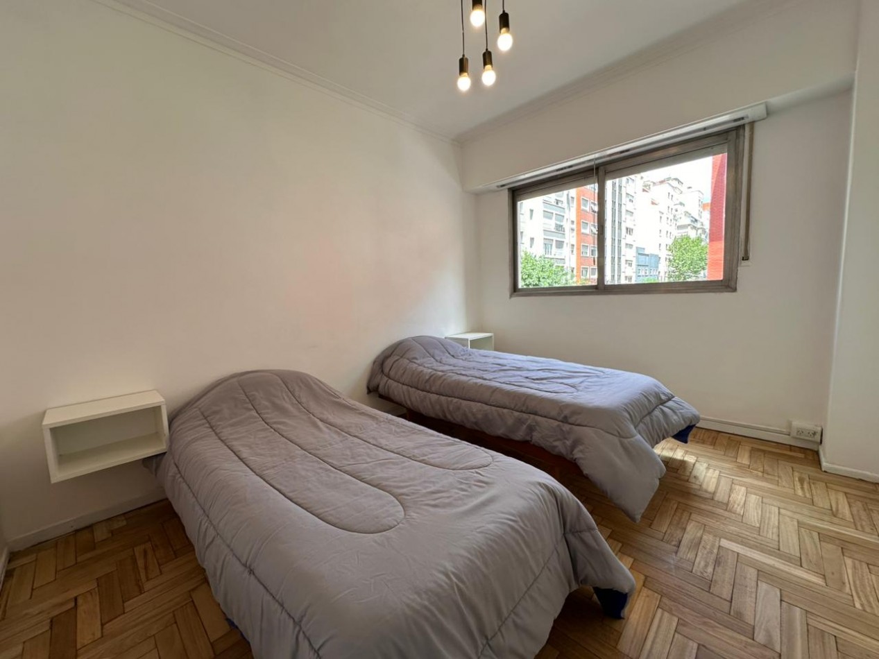 DEPARTAMENTO 3 AMBIENTES EXTERNO CON BALCON A LA CALLE EN EL CENTRO