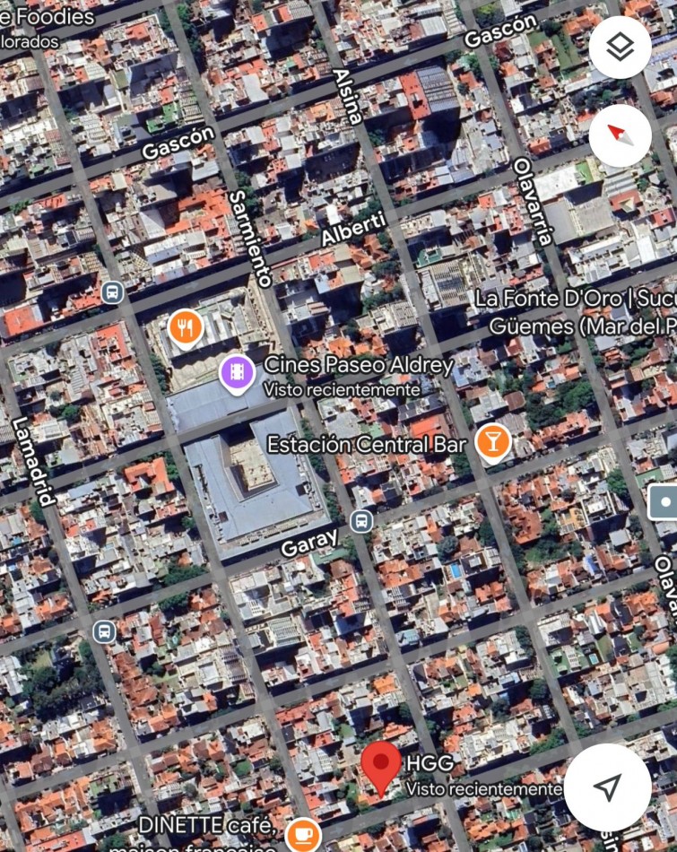 ESPACIO DE COCHERA SOBRE CALLE ALVARADO Y SARMIENTO EN ALDREY