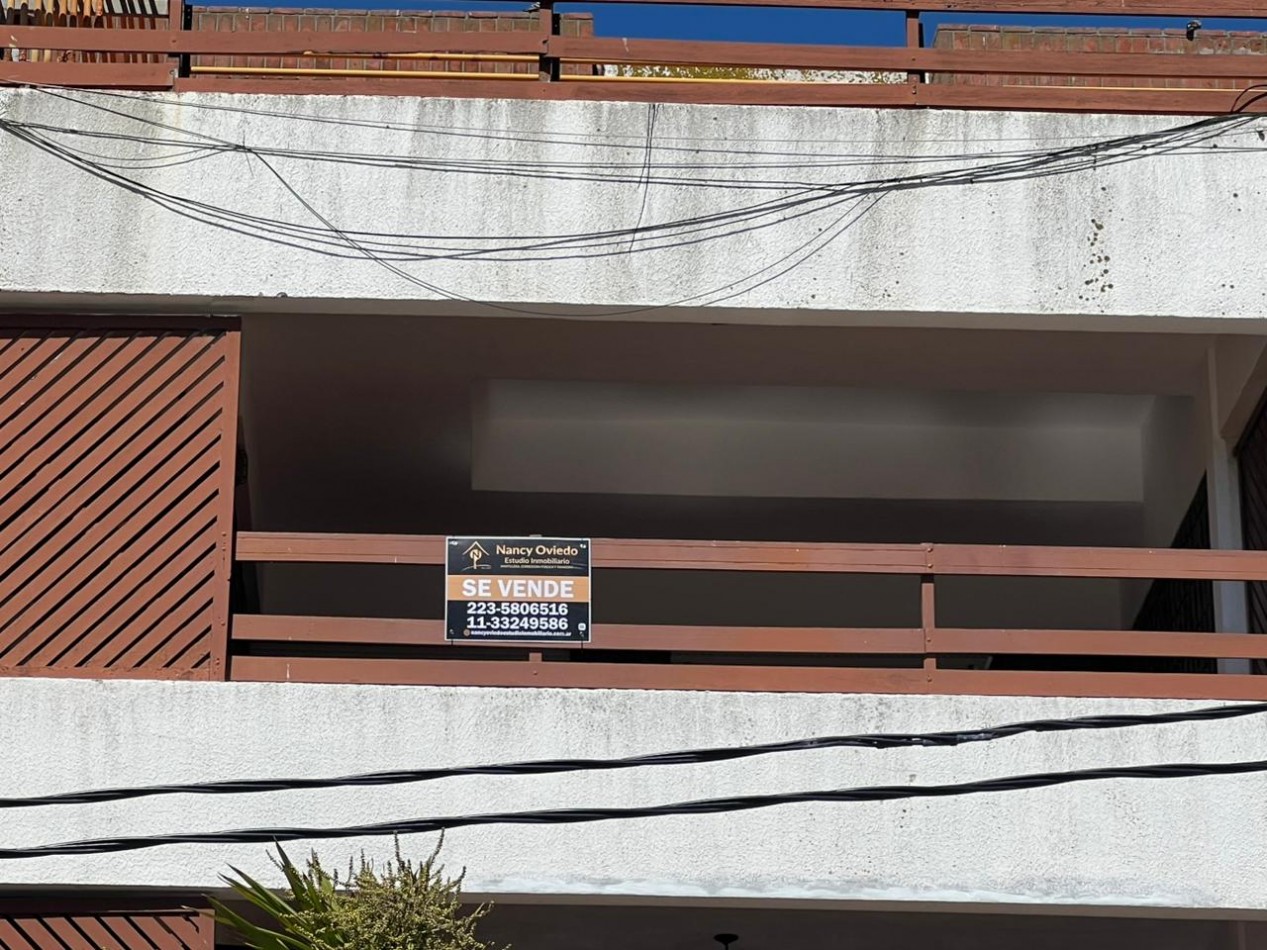 DEPARTAMENTO 2 AMB CON BALCON TERRAZA, VISTA AL MAR, COCHERA Y BAULERA EN PUNTA MOGOTES. APTO CREDITO