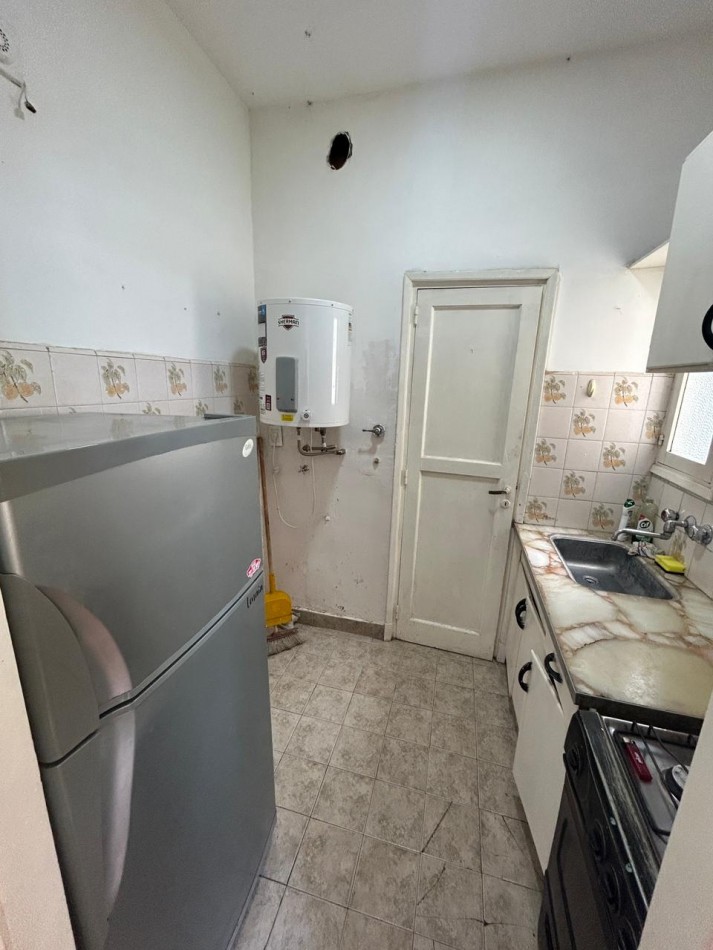 DEPARTAMENTO 2 AMBIENTES LATERAL CON DEPENDENCIA Y VISTA AL MAR EN PUNTA IGLESIA