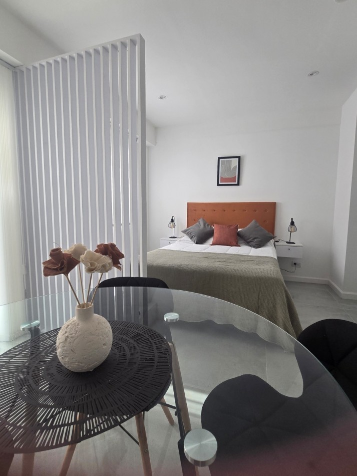 DEPARTAMENTO 1 AMBIENTE AL CONTRAFRENTE CON BALCON Y PARRILLA EN PLAZA COLON