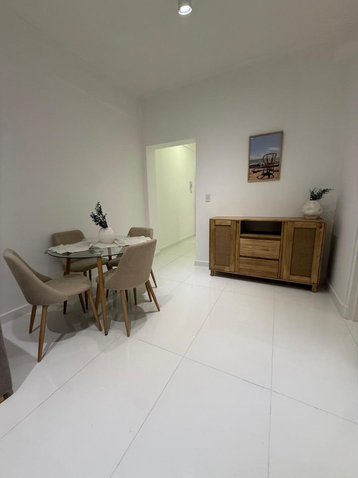 DEPARTAMENTO 3 AMBIENTES AL FONDO CON 2 PATIOS EN ALDREY VENDE Y PERMUTA