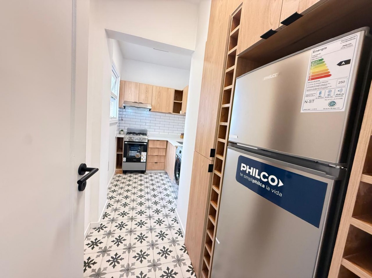 DEPARTAMENTO 3 AMBIENTES A LA CALLE C BALCON TERRAZA TIPO JARDIN DE INVIERNO