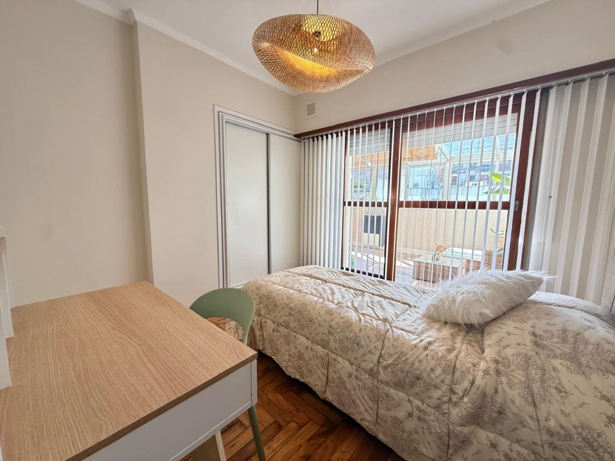 DEPARTAMENTO 3 AMBIENTES A LA CALLE C BALCON TERRAZA TIPO JARDIN DE INVIERNO