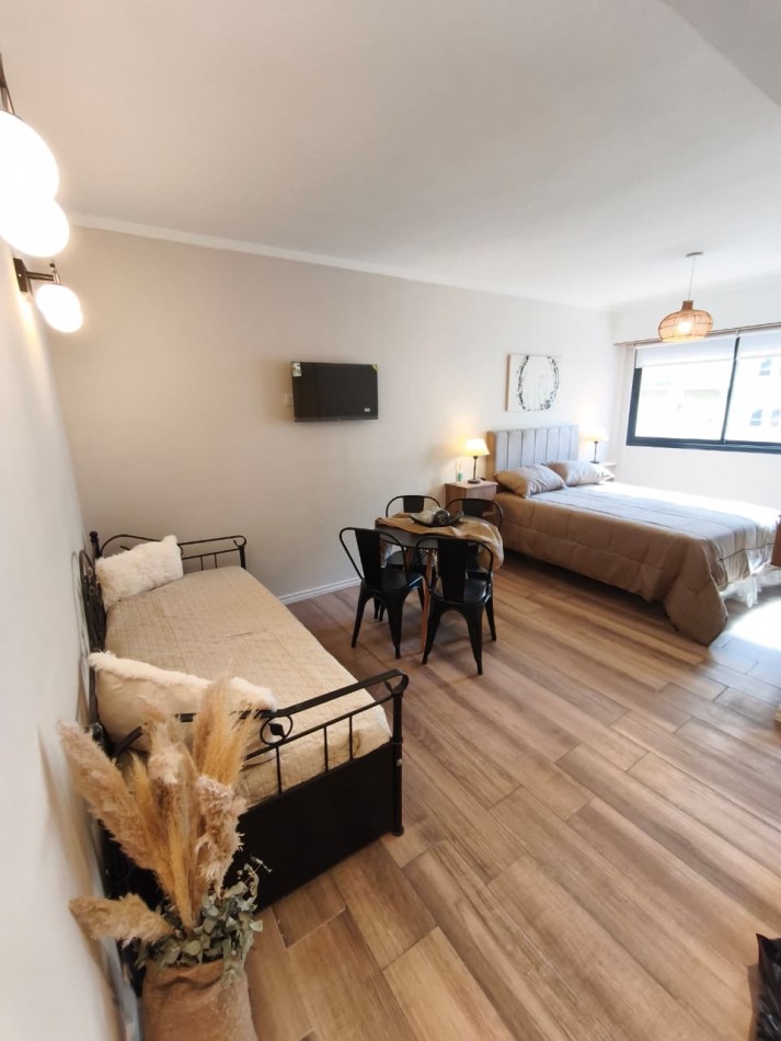 DEPARTAMENTO 1 AMBIENTE AL CONTRAFRENTE ABIERTO EN PLAZA MITRE