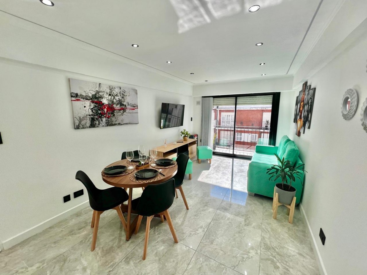 DEPARTAMENTO 3 AMBIENTES EXTERNO CON BALCON CORRIDO VEREDA DE SOL