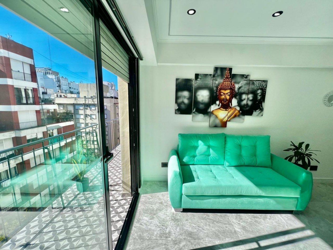 DEPARTAMENTO 3 AMBIENTES EXTERNO CON BALCON CORRIDO VEREDA DE SOL