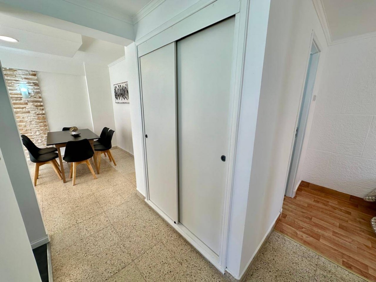 DEPARTAMENTO 2 AMBIENTES CON DEPENDENCIA Y VISTA LATERAL AL MAR EN EDIFICIO PALACIO EDEN