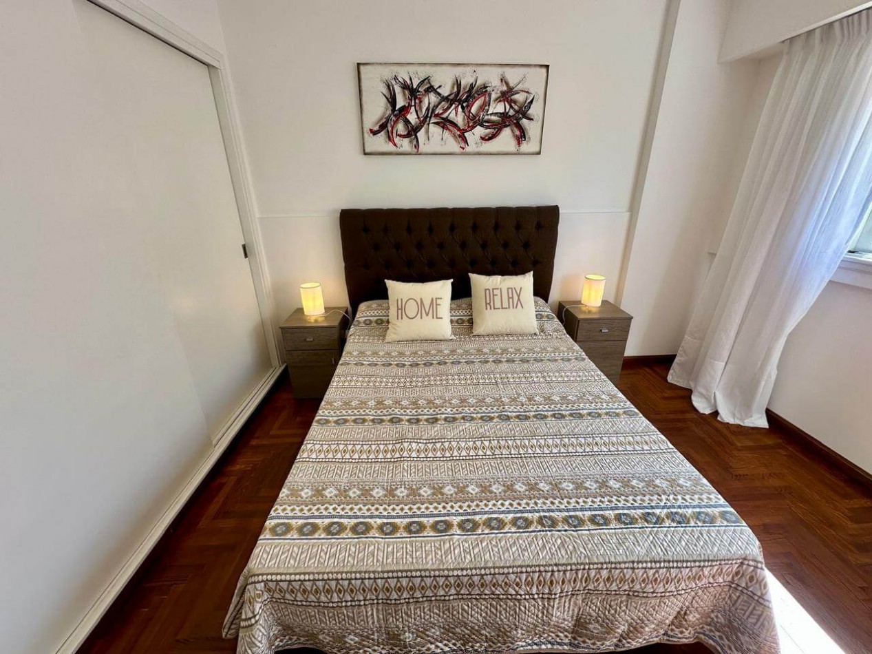 DEPARTAMENTO 2 AMBIENTES CON DEPENDENCIA Y VISTA LATERAL AL MAR EN EDIFICIO PALACIO EDEN