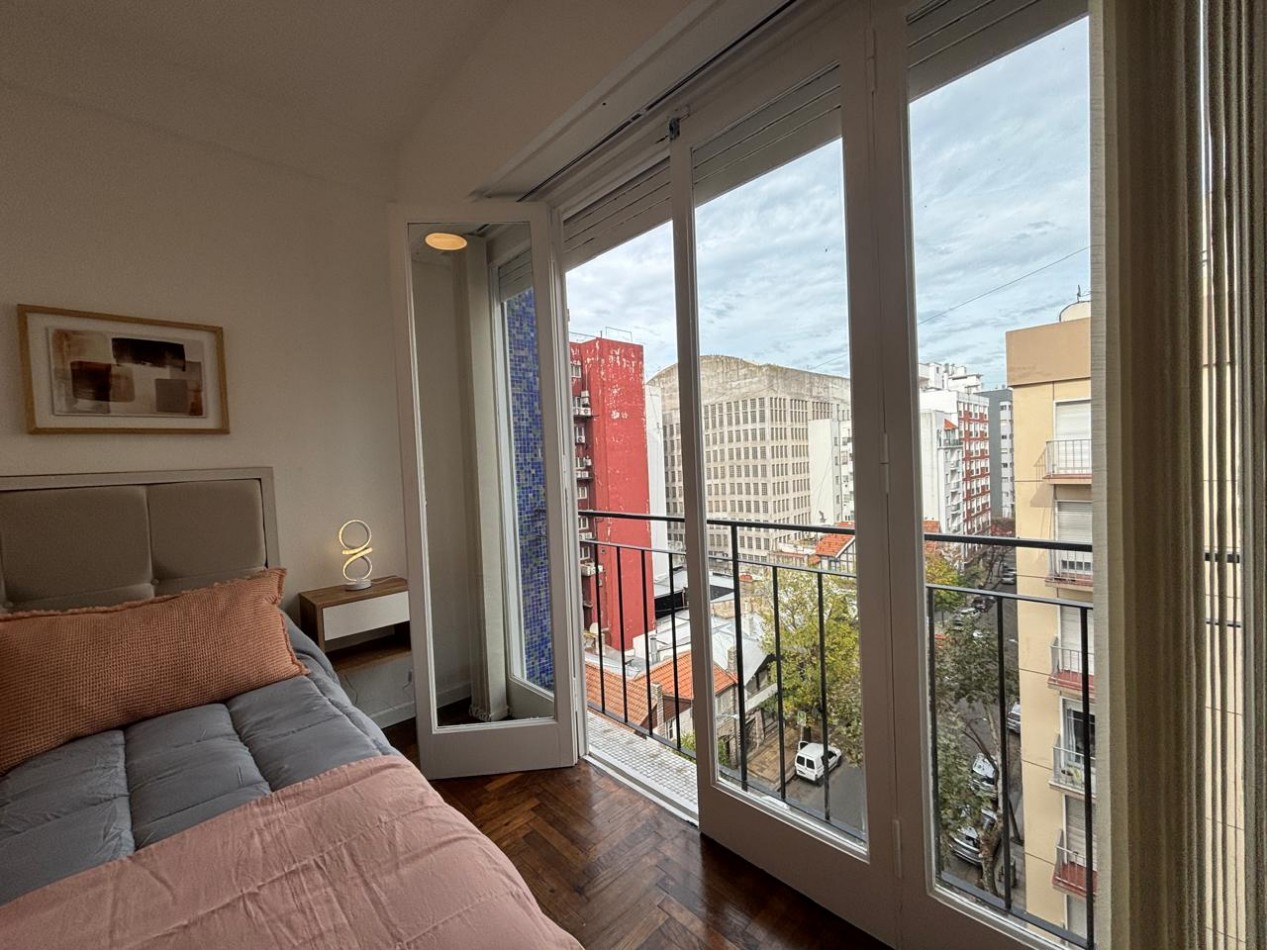 DEPARTAMENTO 2 AMBIENTES TOTALMENTE EXTERNO CON BALCON SALIENTE