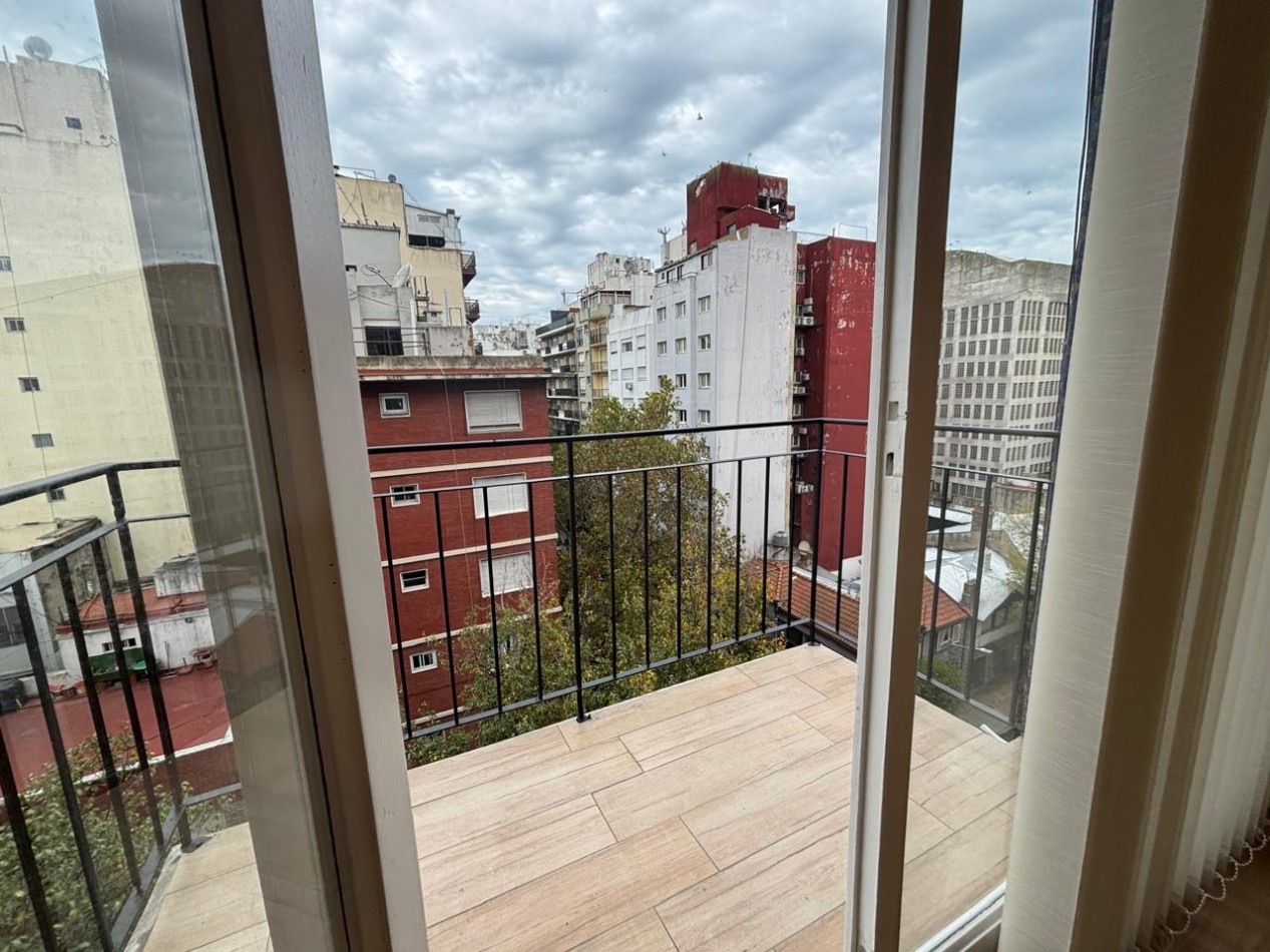 DEPARTAMENTO 2 AMBIENTES TOTALMENTE EXTERNO CON BALCON SALIENTE