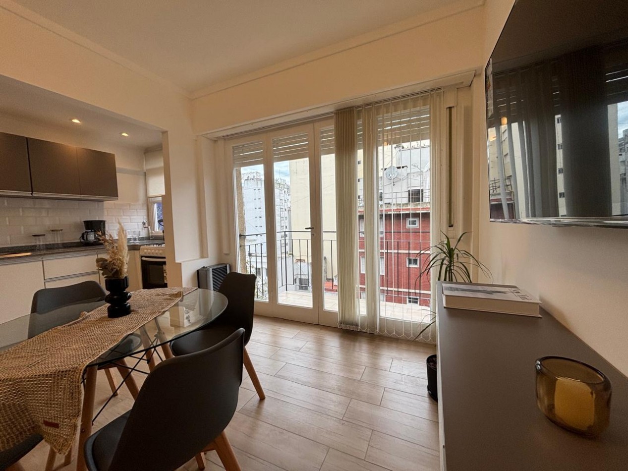 DEPARTAMENTO 2 AMBIENTES TOTALMENTE EXTERNO CON BALCON SALIENTE