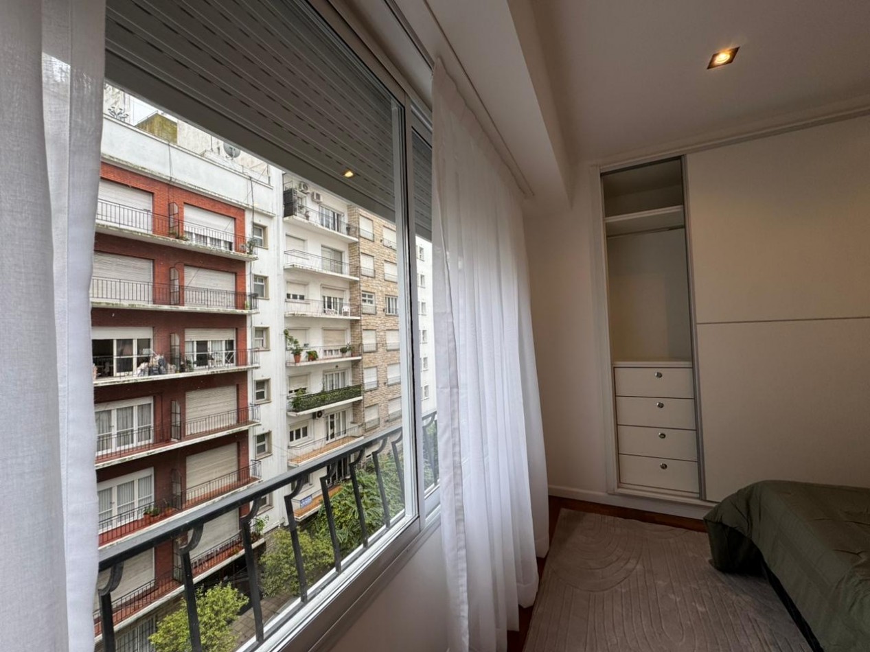 DEPARTAMENTO 3 AMBIENTES AL FRENTE CON BALCON EN PLAZA COLON