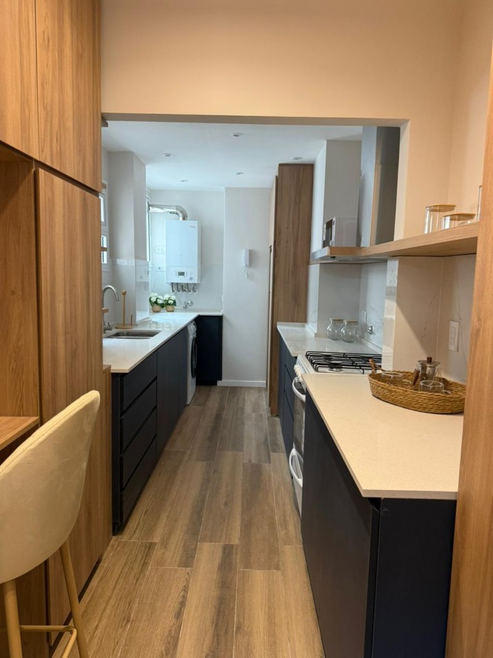 DEPARTAMENTO 3 AMBIENTES SOBRE AVENIDA COLON A 1 CUADRA DEL MAR EN ALDREY