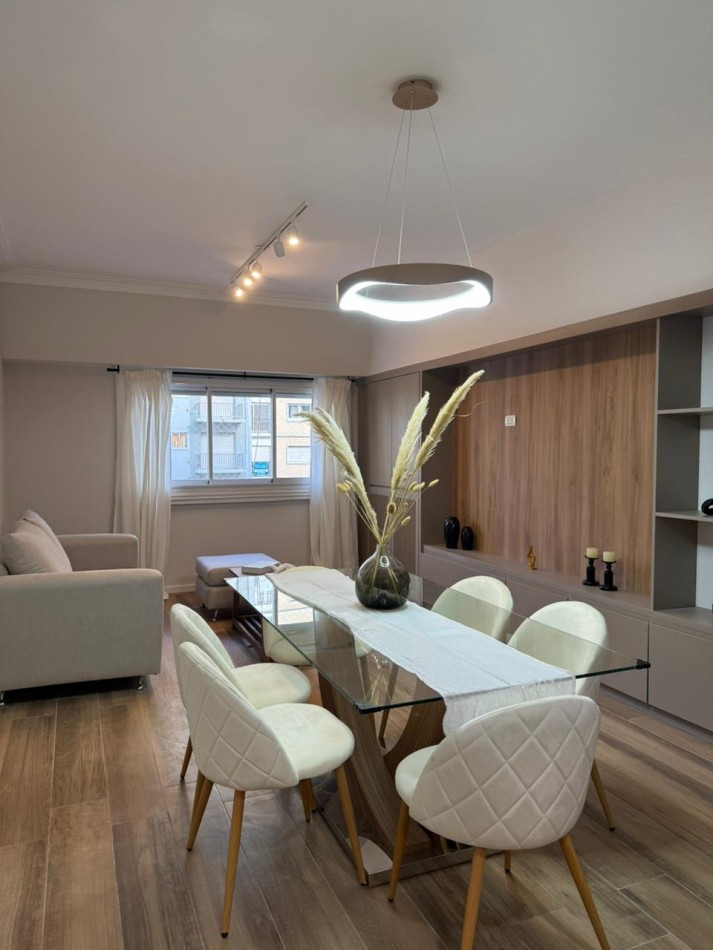 DEPARTAMENTO 3 AMBIENTES SOBRE AVENIDA COLON A 1 CUADRA DEL MAR EN ALDREY