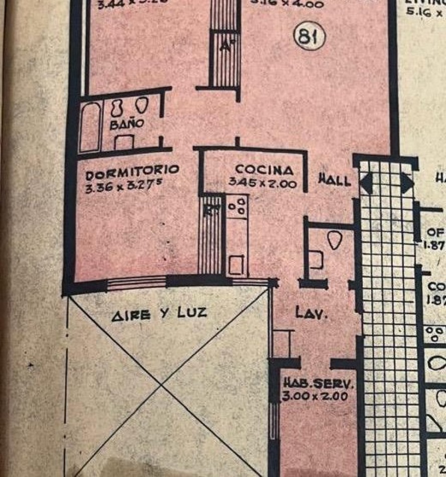 DEPARTAMENTO 3 AMB AL CONTRAFRENTE CON DEPENDENCIA Y BAULERA, APTO PROFESIONAL Y APTO CREDITO