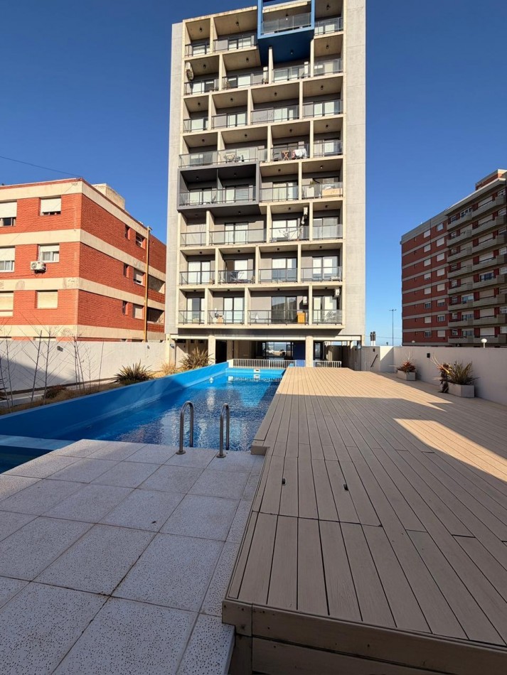 DEPARTAMENTO 3 AMB CON VISTA PLENA EL MAR, BALCON SALIENTE, QUINCHO, PISCINA Y COCHERA