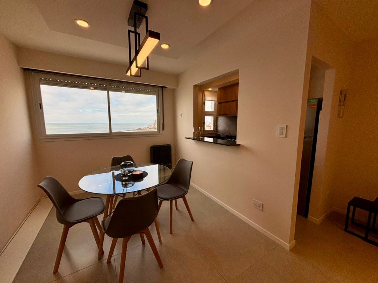 DEPARTAMENTO 1 AMBIENTE DESPLAZADO CON VISTA AL MAR EN PUNTA IGLESIA