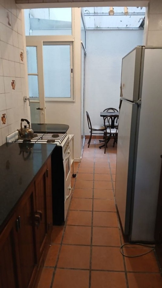 DEPARTAMENTO 3 AMBIENTES AL CONTRAFRENTE CON PATIO Y DEPENDENCIA DE SERVICIO EN PLAYA CHICA