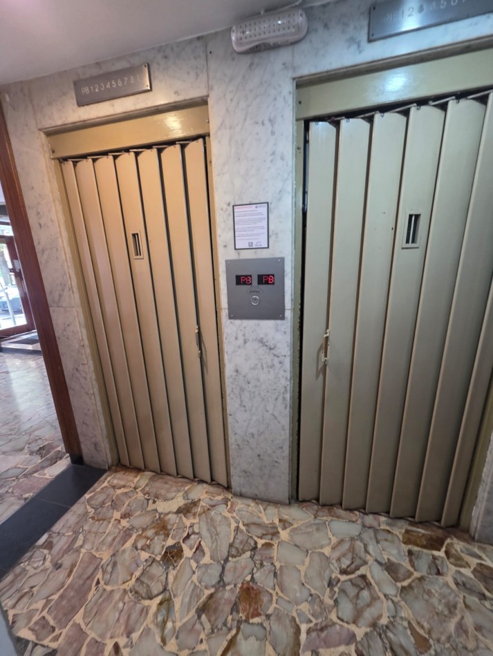 DEPARTAMENTO 1 AMBIENTE EXTERNO CON BALCON SALIENTE EN PLAZA COLON