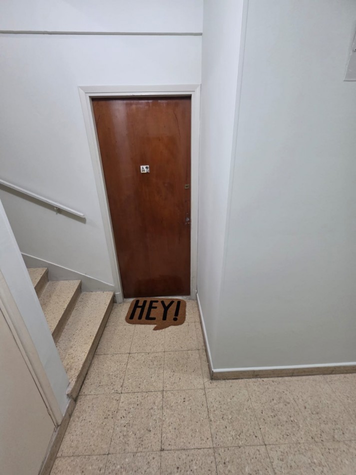 DEPARTAMENTO 1 AMBIENTE EXTERNO CON BALCON SALIENTE EN PLAZA COLON