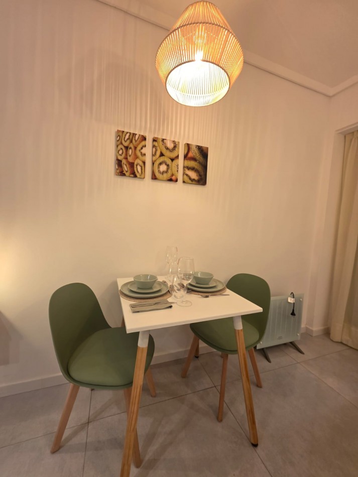 DEPARTAMENTO 1 AMBIENTE EXTERNO CON BALCON SALIENTE EN PLAZA COLON