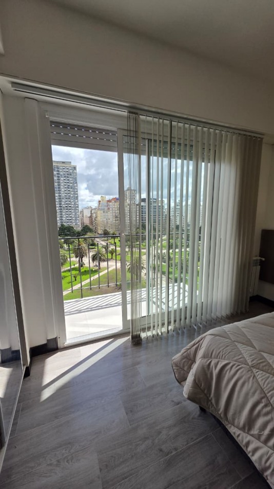 DEPARTAMENTO 3 AMBIENTES RECICLADO AL FRENTE CON VISTA A PLAZA COLON