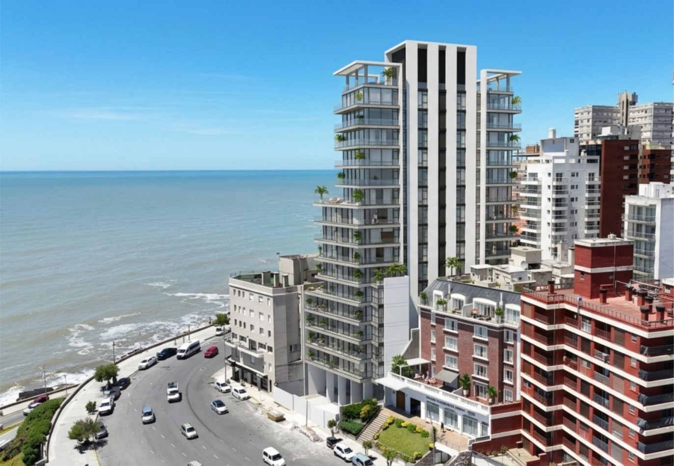 DEPARTAMENTO EN CONSTRUCCION DE 3 AMB FRENTE AL MAR, BALCON TERRAZA Y COCHERA DE 142 M² (APTO FINANCIACION)