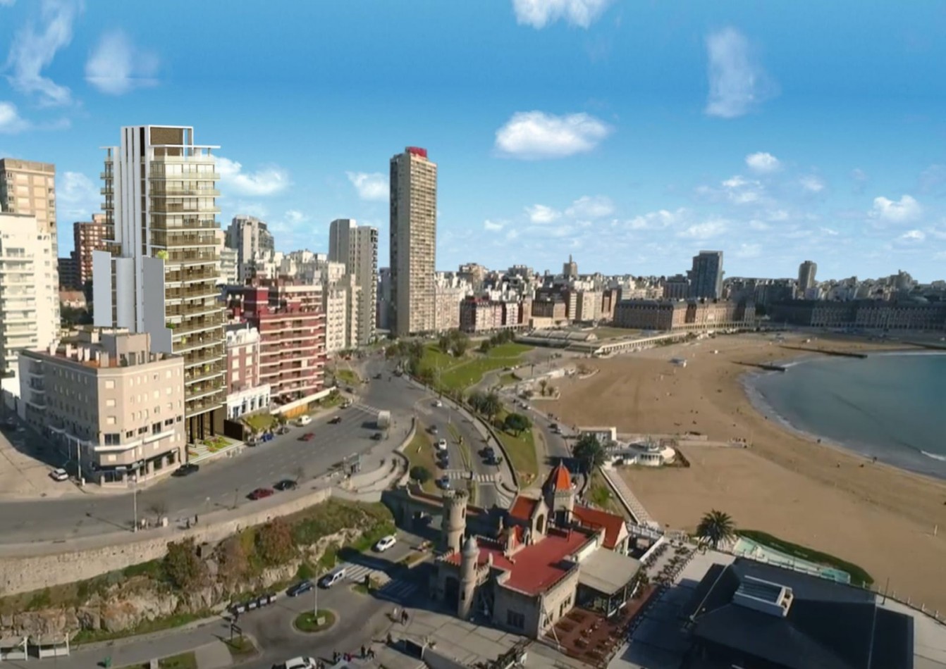 DEPARTAMENTO EN CONSTRUCCION DE 3 AMB FRENTE AL MAR, BALCON TERRAZA Y COCHERA DE 142 M² (APTO FINANCIACION)